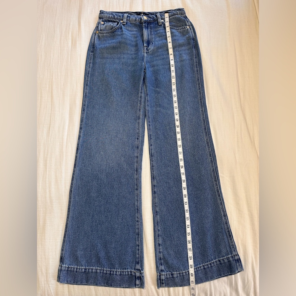 Seven Jeans Dojo Tailorless Wide Leg Trouser Jeans - Picture 13 of 15